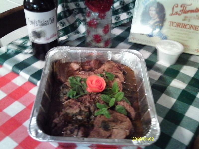 Roasted Leg of Lamb with Rosemary & garlic